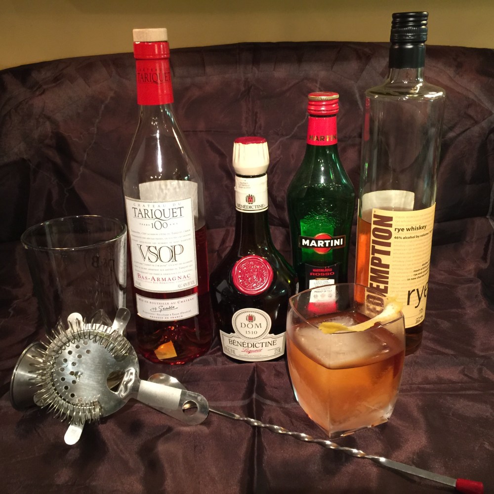 Vieux Carre New Orleans classic cocktail